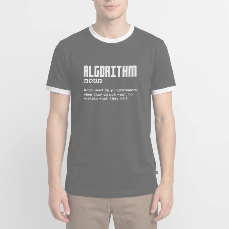 Hacker Coder Computer Hacking Cadeau T-shirt contrasté Homme