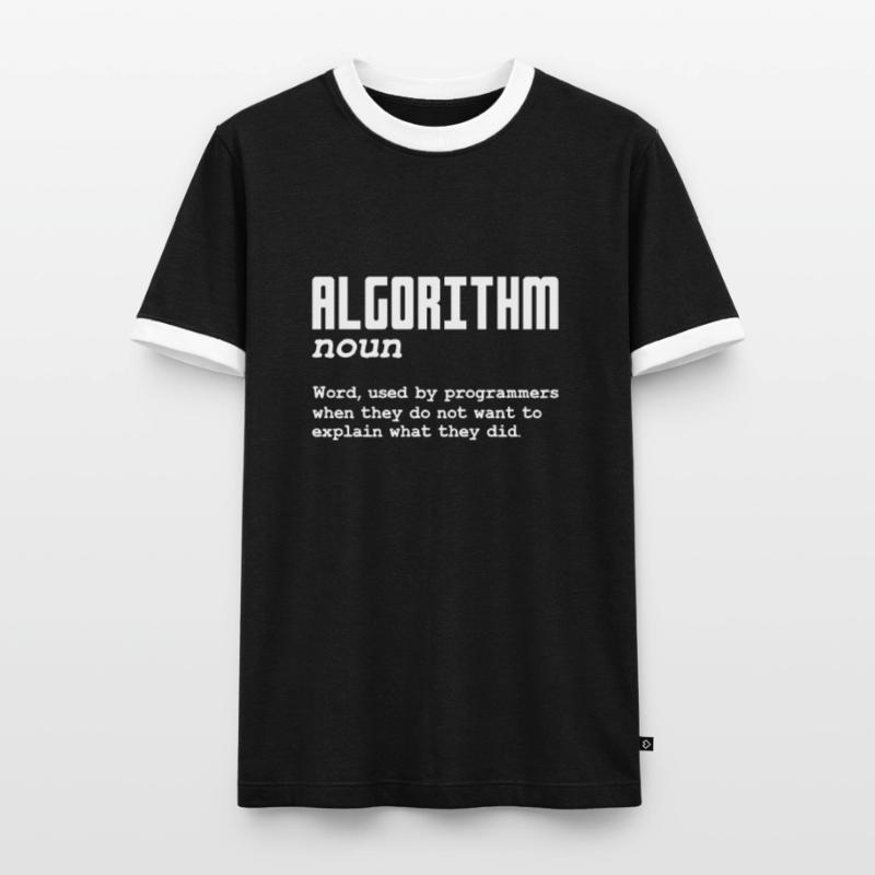 Hacker Coder Computer Hacking Cadeau T-shirt contrasté Homme