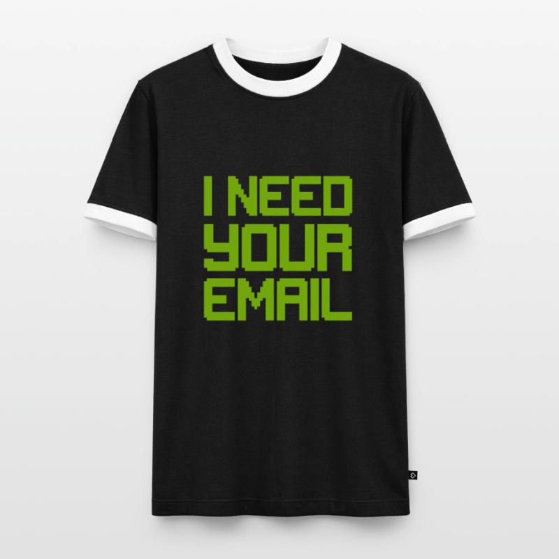 Hacker Coder Computerfreak Nerd Hacking Geschenk Männer Kontrast-T-Shirt