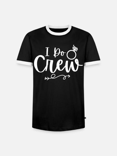 Junggesellin Jungesellinnenabschied Braut - Männer Kontrast-T-Shirt - Schwarz/Weiß