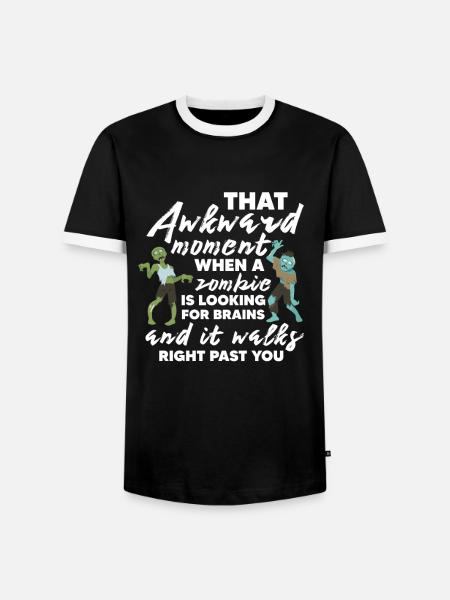 Zombie Zombie-Jäger Zombieapokalypse Geschenk - Männer Kontrast-T-Shirt - Schwarz/Weiß