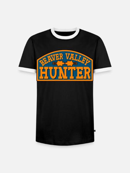 Beaver Valley Hunter Beaver Valley Hunter Hommes - T-shirt contrasté Homme - noir/blanc