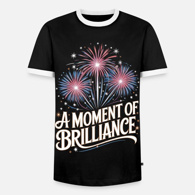 Pyrotechnics Fireworks Pyrotechnics - Men's Ringer Shirt - black/white