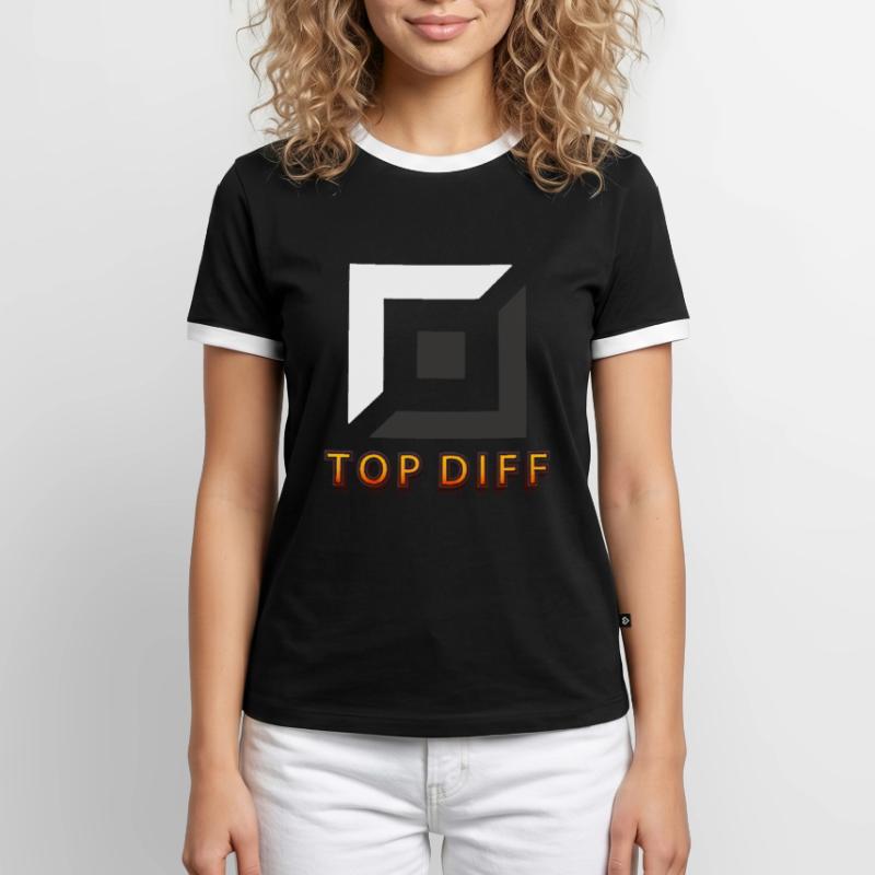 top diff Tilter tilted gaming Männer Kontrast-T-Shirt