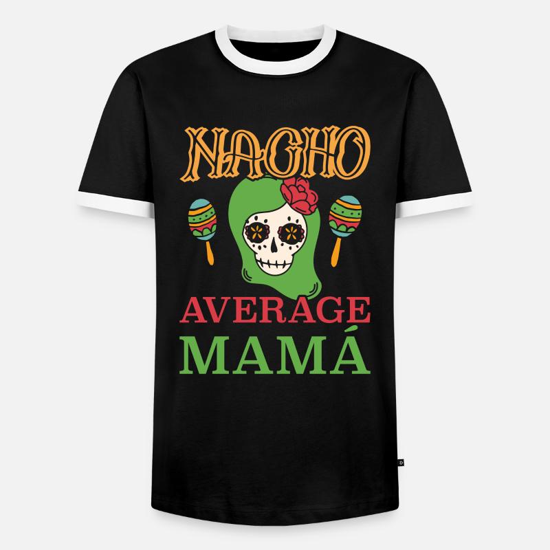 Mecican Cinco De Mayo - Männer Kontrast-T-Shirt - Schwarz/Weiß
