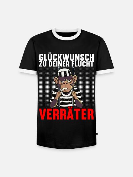 Abschiedsgeschenk Kollege Jobwechsel - Männer Kontrast-T-Shirt - Schwarz/Weiß