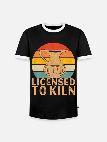 Töpfern Töpfer - Männer Kontrast-T-Shirt - Schwarz/Weiß