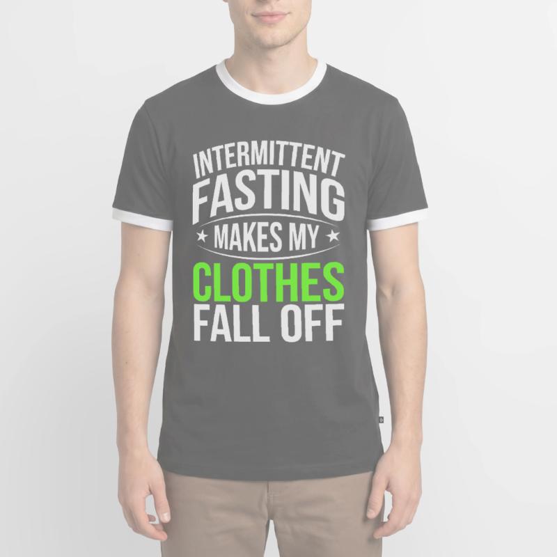 Intermittent fasting Intermittent fasting Men's Ringer Shirt