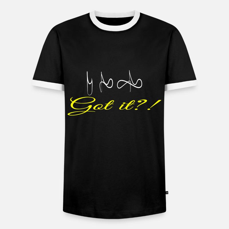 Dirigent Orchester - Männer Kontrast-T-Shirt - Schwarz/Weiß