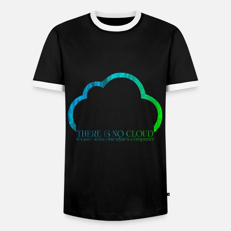 Computer scientist - Men's Ringer Shirt - black/white
