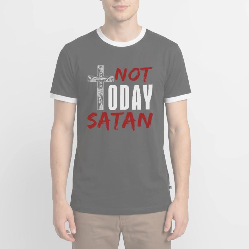devil Men's Ringer Shirt