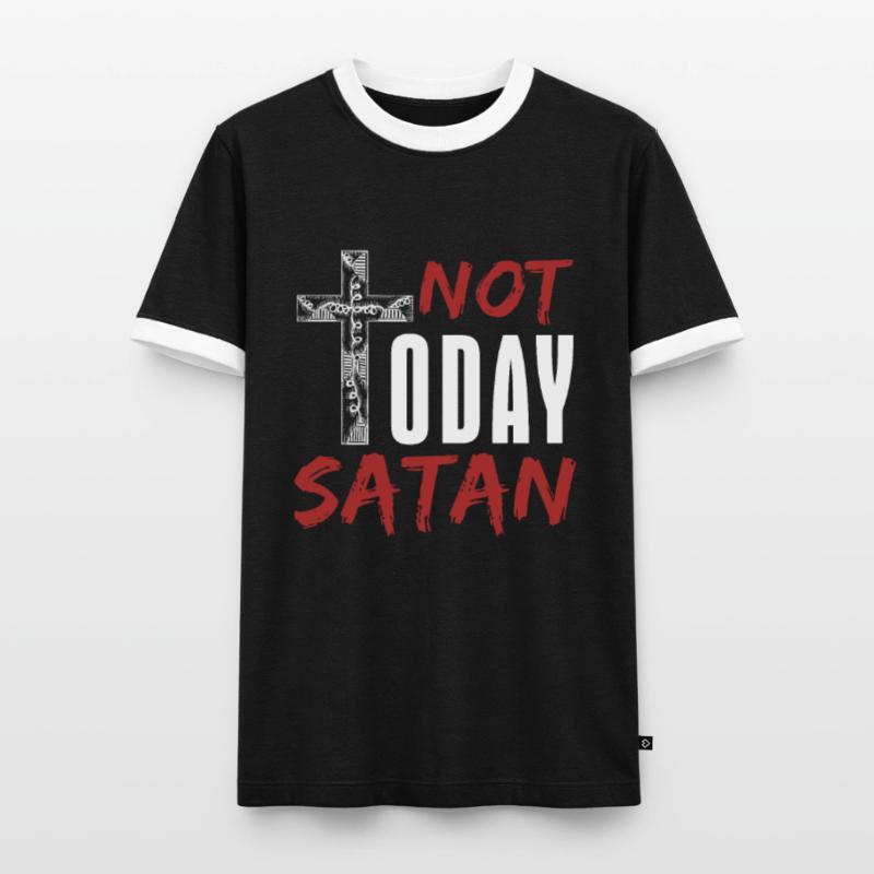 devil Men's Ringer Shirt