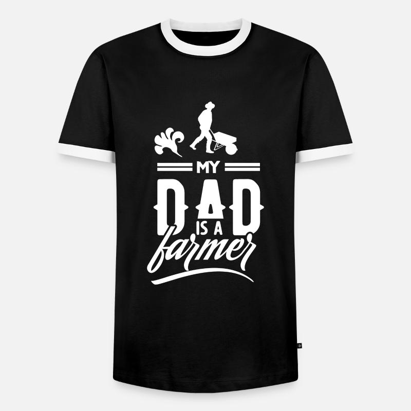 Bauer Bauer Bauer Bauer - Men's Ringer Shirt - black/white