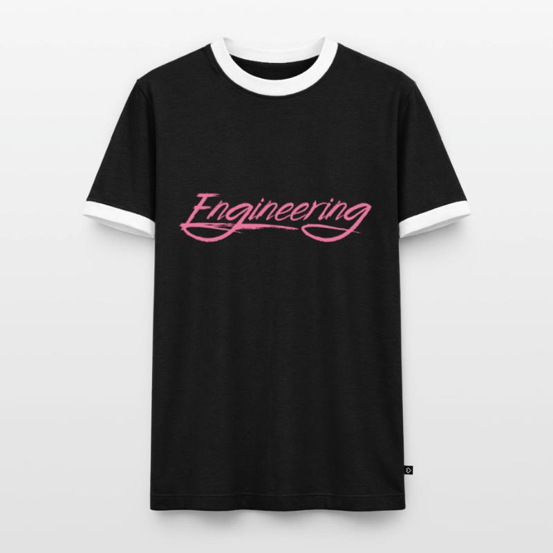 Engineer Engineer Engineer Engineer Men's Ringer Shirt
