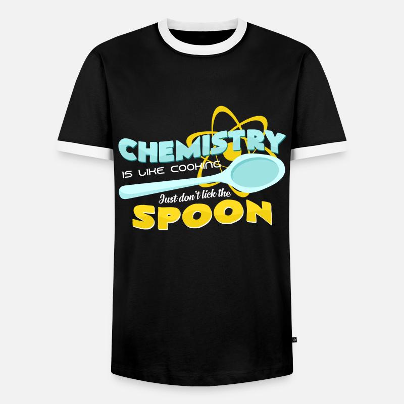 Chemist - Men's Ringer Shirt - black/white