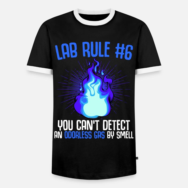 Chemist - Men's Ringer Shirt - black/white