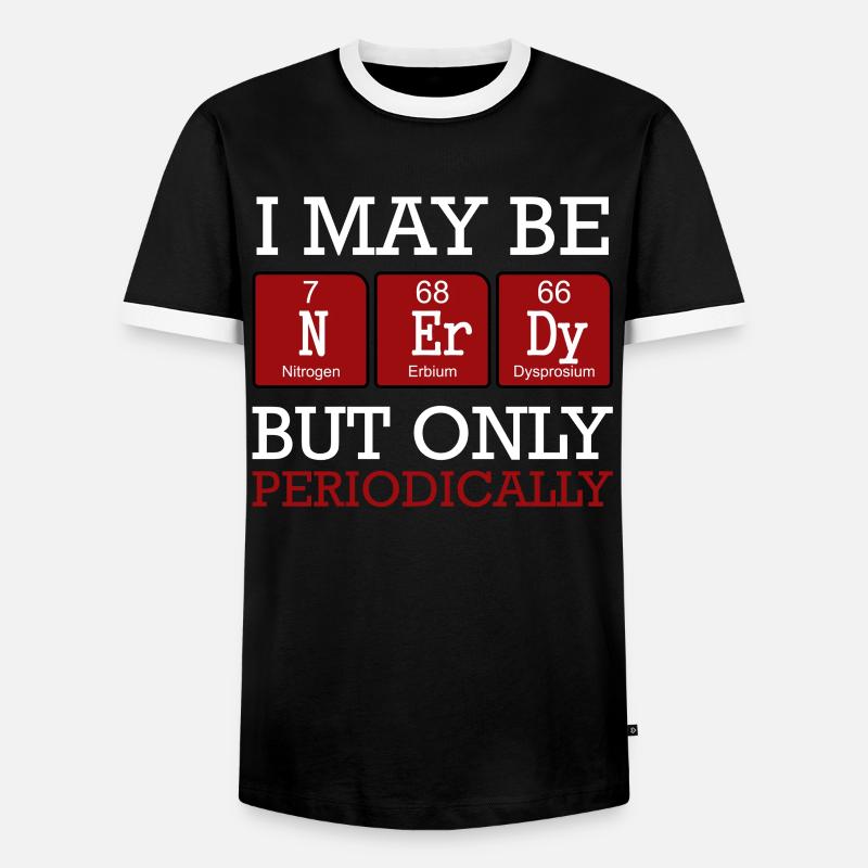 Chemist - Men's Ringer Shirt - black/white