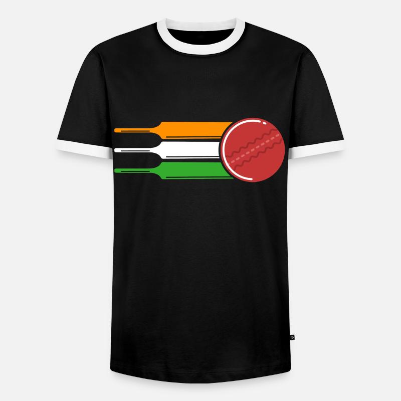 Cricket - Men's Ringer Shirt - black/white