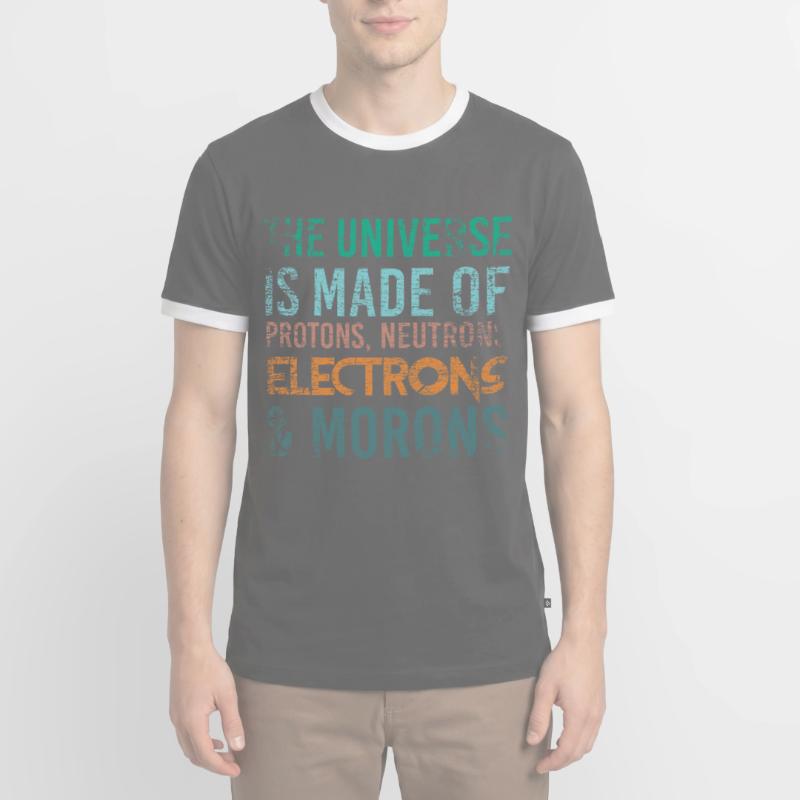 Physics student physicist physics science science Men's Ringer Shirt