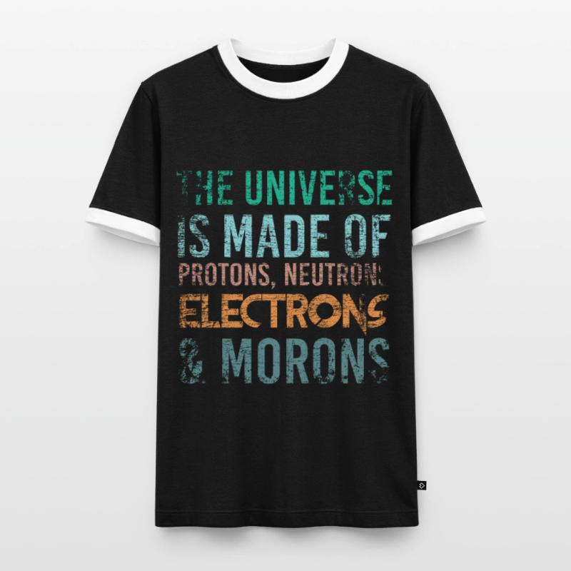 Physics student physicist physics science science Men's Ringer Shirt