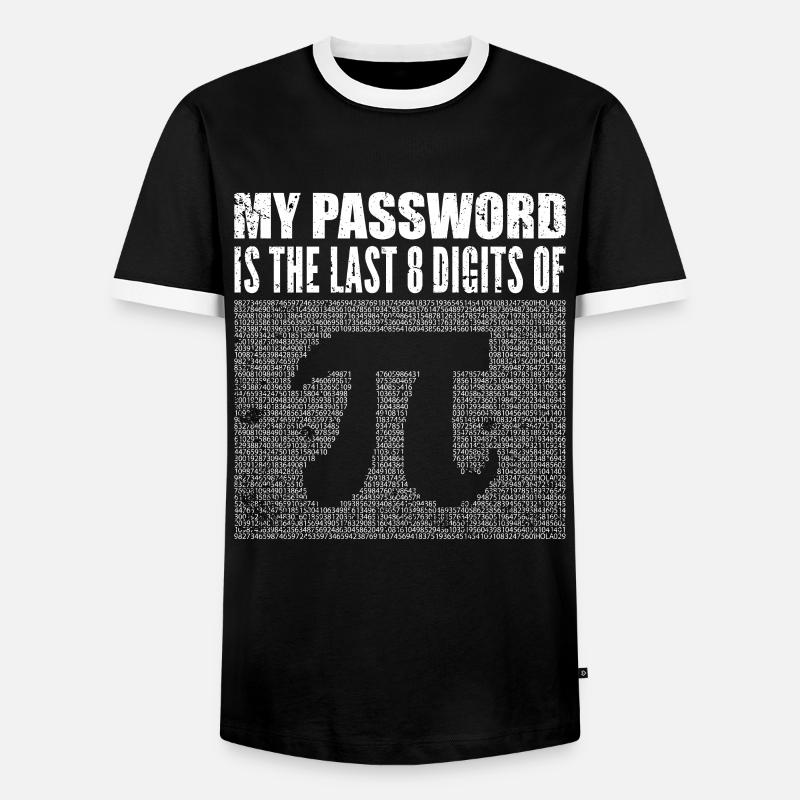 Programmierer Hacker - Männer Kontrast-T-Shirt - Schwarz/Weiß