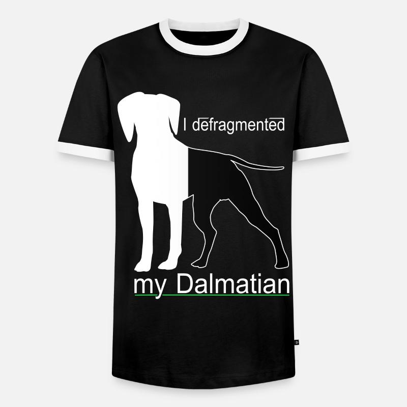 Computer scientist admin sayings - Men's Ringer Shirt - black/white