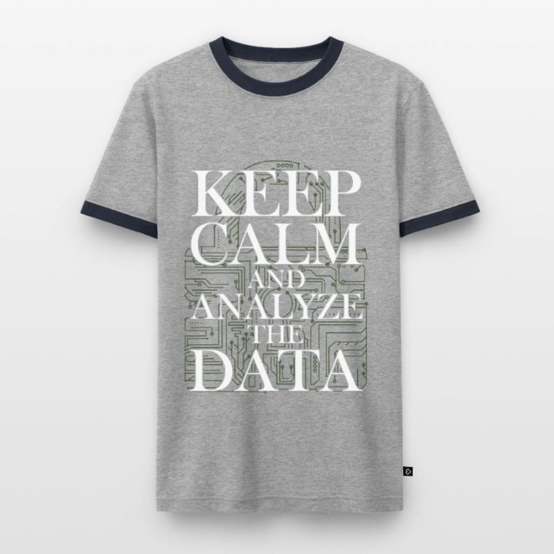 Programmation Déchiffrer Programmeur Ordinateur T-shirt contrasté Homme