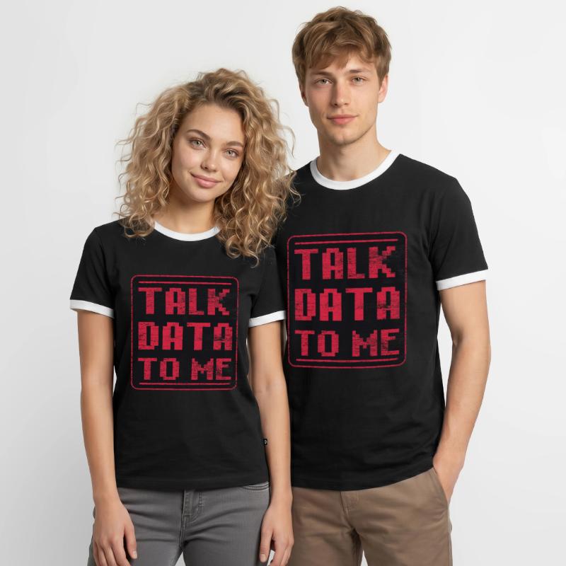 Programmer Nerd T-shirt contrasté Homme