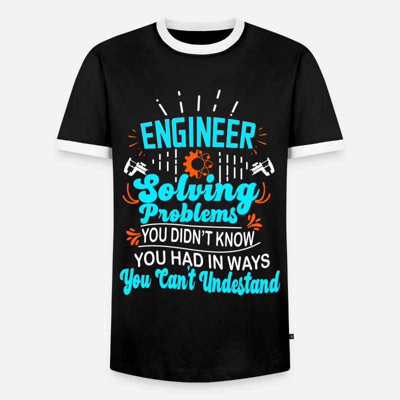 Computer Science Computer Scientist Gift - Männer Kontrast-T-Shirt - Schwarz/Weiß