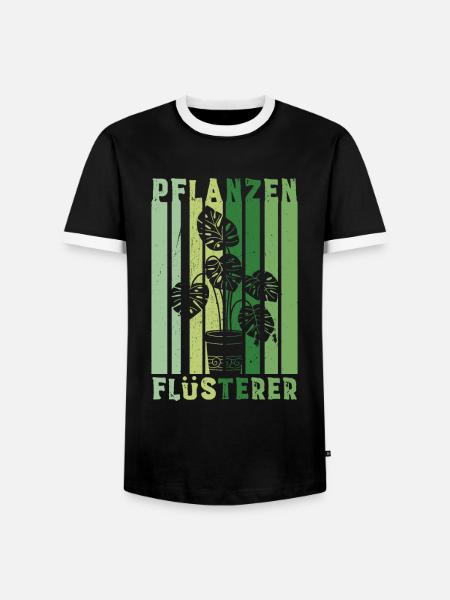Gärtner,Landschaftsgärtner,Gartenarbeit - Männer Kontrast-T-Shirt - Schwarz/Weiß