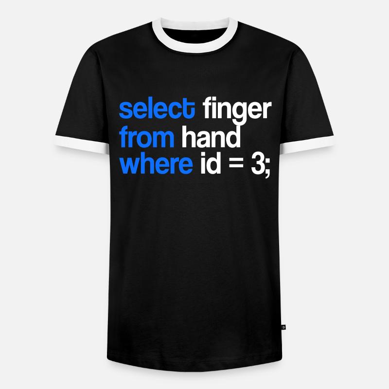 Informatiker Hardware Software Geschenk - Männer Kontrast-T-Shirt - Schwarz/Weiß