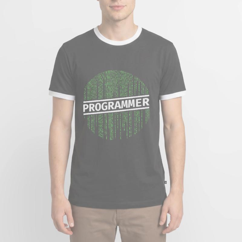 Codage du programmeur programmeur T-shirt contrasté Homme