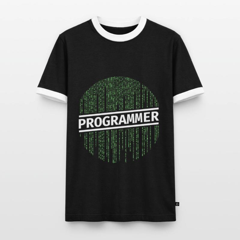 Codage du programmeur programmeur T-shirt contrasté Homme