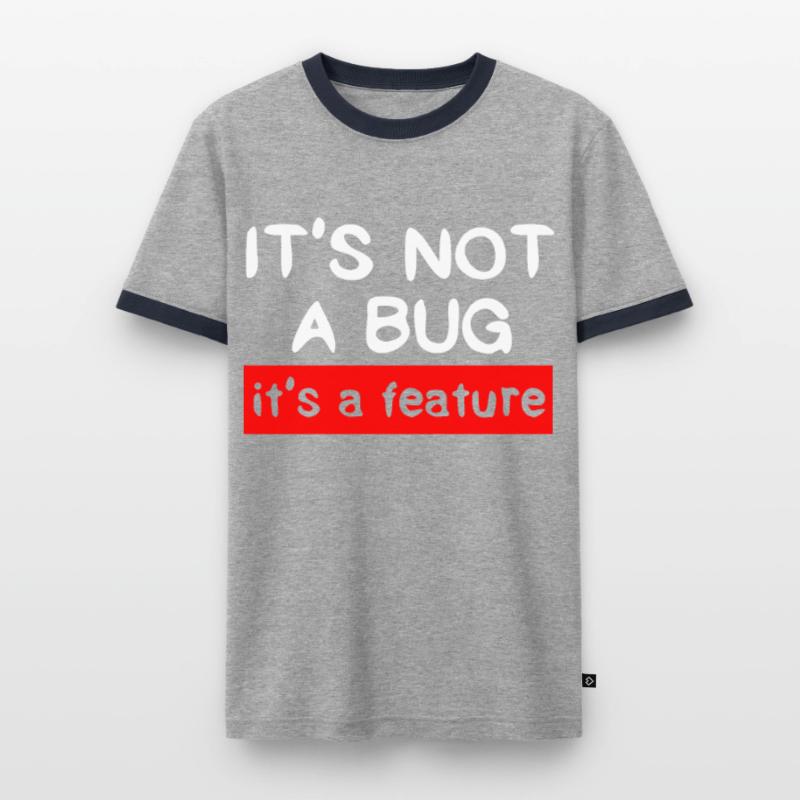 Programmeur - Coder - Hacker - IT T-shirt contrasté Homme