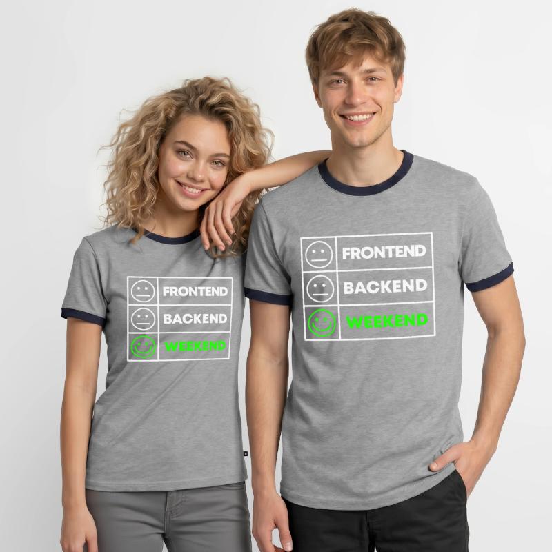 Programmierer Geschenk für Informatiker und Coder Männer Kontrast-T-Shirt