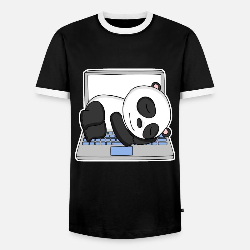 Computer Nerd Programmierer Herren Geschenk - Männer Kontrast-T-Shirt - Schwarz/Weiß