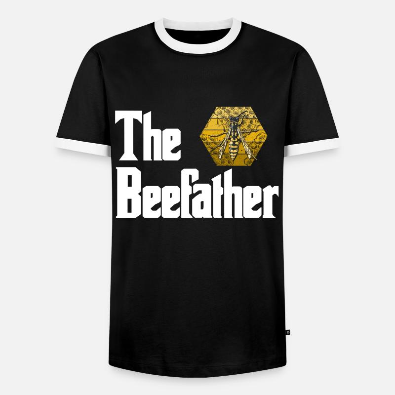 Imker - Männer Kontrast-T-Shirt - Schwarz/Weiß