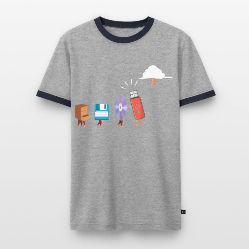 Geek Programmer Computer Engineering Nerd Develope Männer Kontrast-T-Shirt