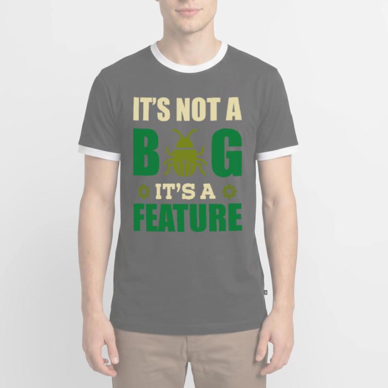 Computer Scientist Programmer Men's Ringer Shirt