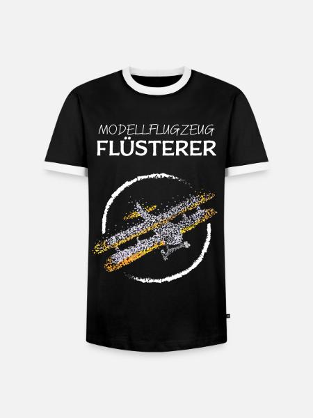 Modellbau Modellbauer Modellflugzeuge - Männer Kontrast-T-Shirt - Schwarz/Weiß