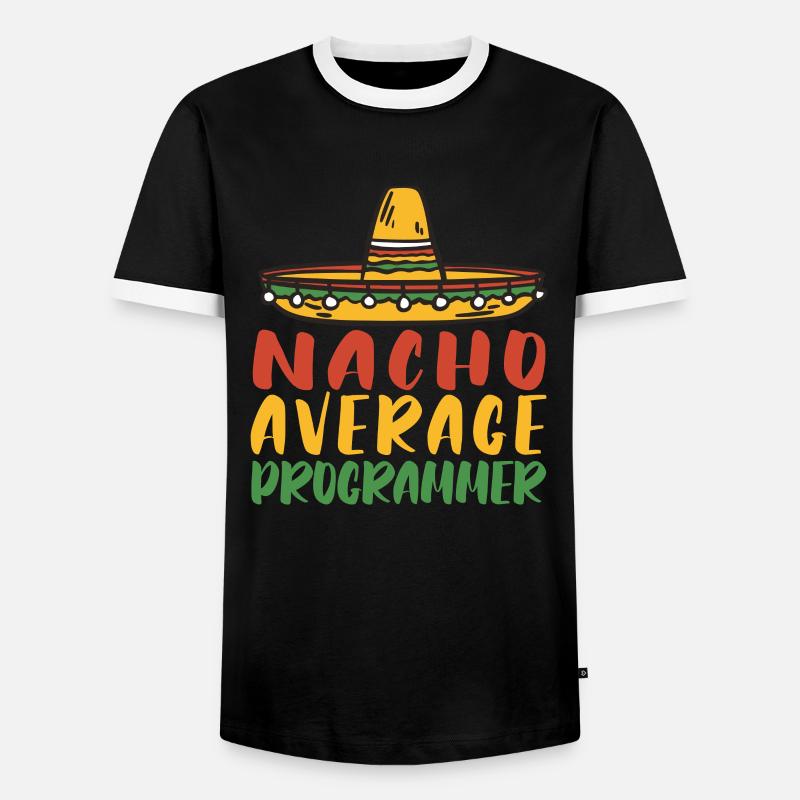 Programmer Coder Software Developer - Men's Ringer Shirt - black/white