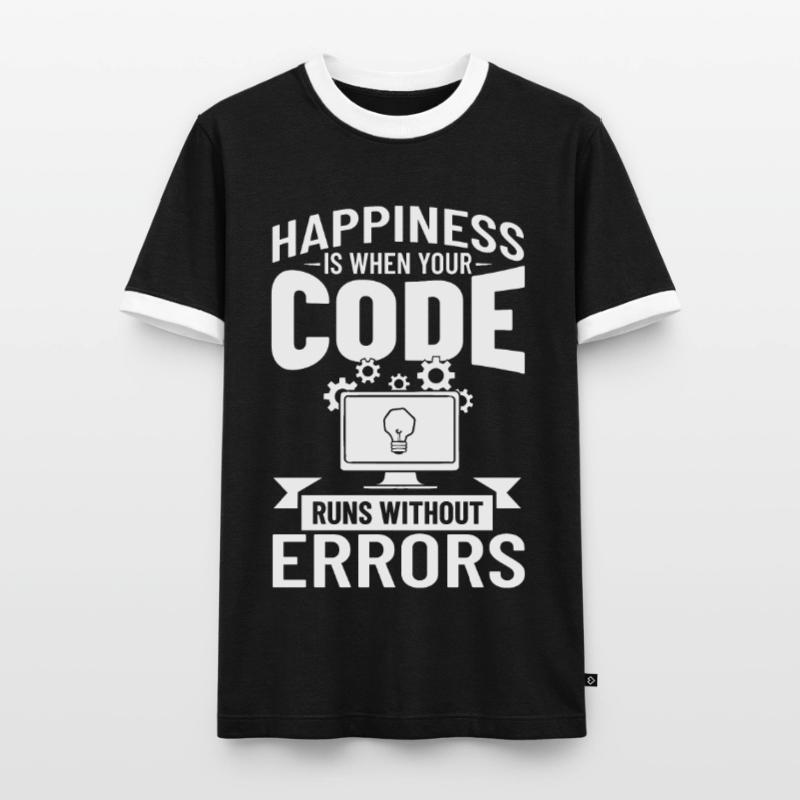 Software Development Software Developer Developer Men's Ringer Shirt