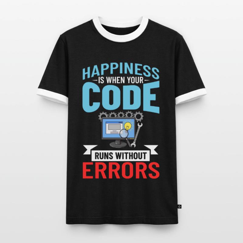 Software Development Software Developer Developer Men's Ringer Shirt