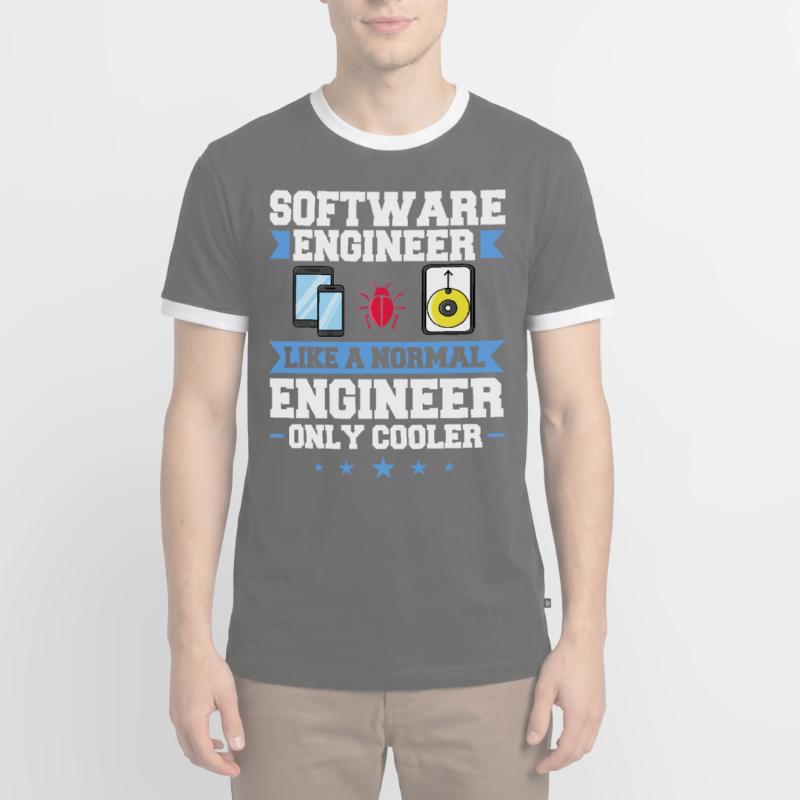 Software Engineering Software Engineering Engineer Men's Ringer Shirt