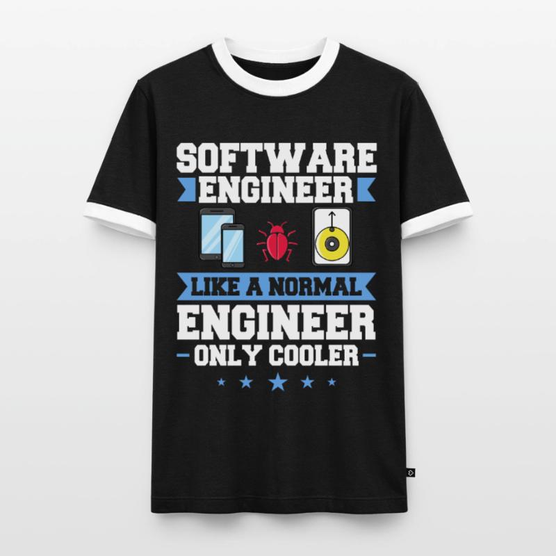 Software Engineering Software Engineering Engineer Men's Ringer Shirt