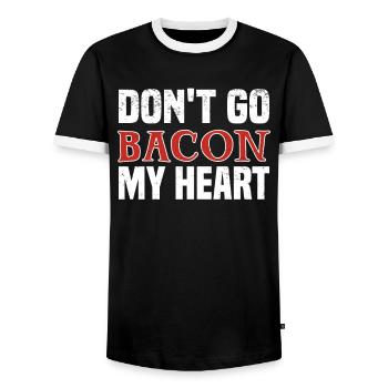 JGA Mariage Mariage Jungesellenabschied Party - T-shirt contrasté Homme - noir/blanc - Devant - AI Model Female 172 light (172cm) & AI Model Male 178 light (178cm)