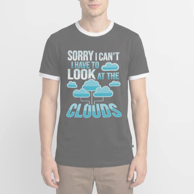 Cloud Administrator Cloud Devops Men's Ringer Shirt