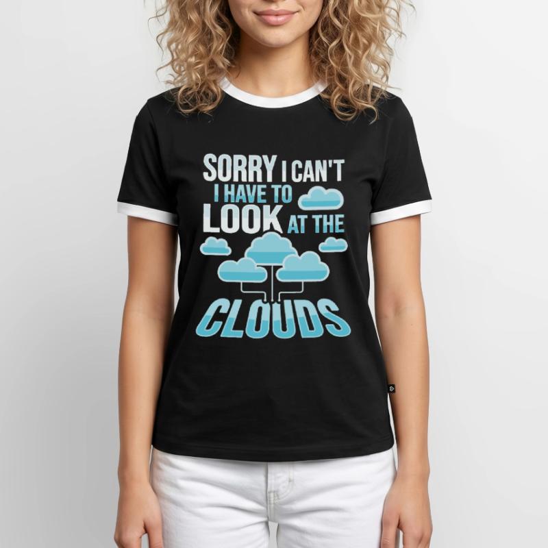 Cloud Administrator Cloud Devops Men's Ringer Shirt