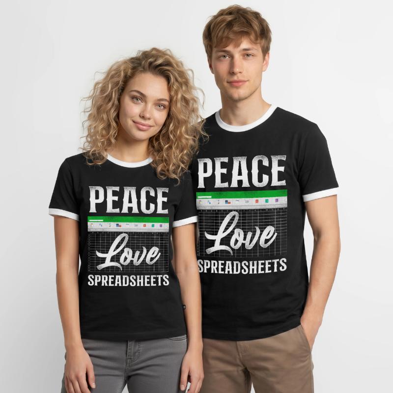 Comptable Comptable Comptable Comptabilité T-shirt contrasté Homme