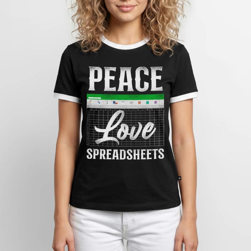 Comptable Comptable Comptable Comptabilité T-shirt contrasté Homme